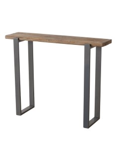 Consola Maximus Madera Reciclada Natural 90 cm  Mueble Ecológico y Rústico