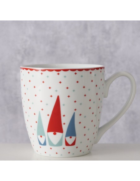 Taza Jumbo Remsy Porcelana 480 ml  Grande, Elegante y Resistente