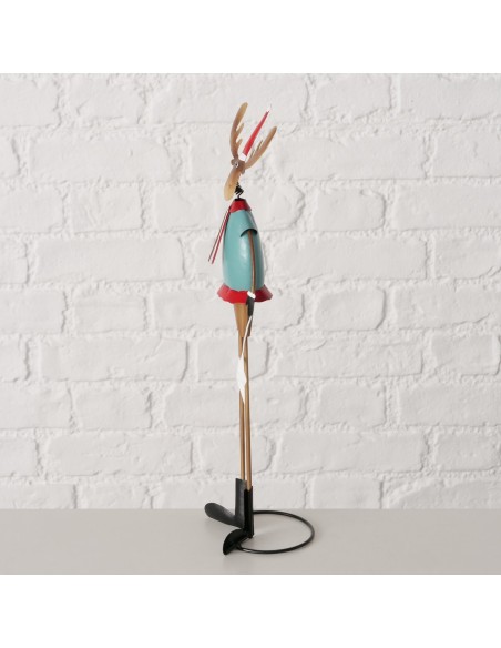 Figura Querido Benny 39cm Negro y Azul | Decoración Moderna y Artística