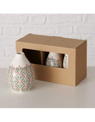 Jarrón Paris Porcelana 12 cm | Decoración Elegante y Sofisticada