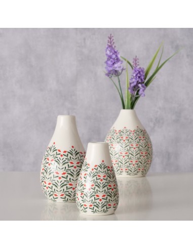 Jarrón Paris Porcelana 12 cm | Decoración Elegante y Sofisticada