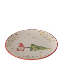 Plato Noelo Gres 25.7 cm | Estilo Rústico y Elegante para tu Mesa | Endanea Garden