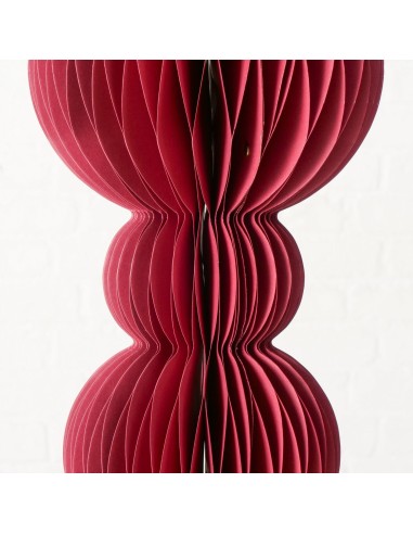 Adorno colgante Palace papel oscuro 80 cm decoración elegante y moderna
