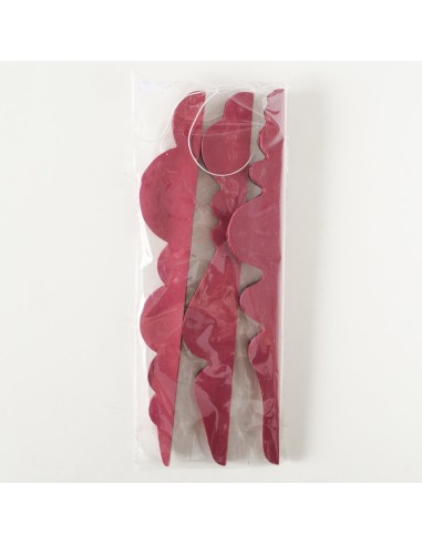 Adorno Colgante Palace Papel Oscuro 30 cm Decoración Interior Moderna y Sofisticada