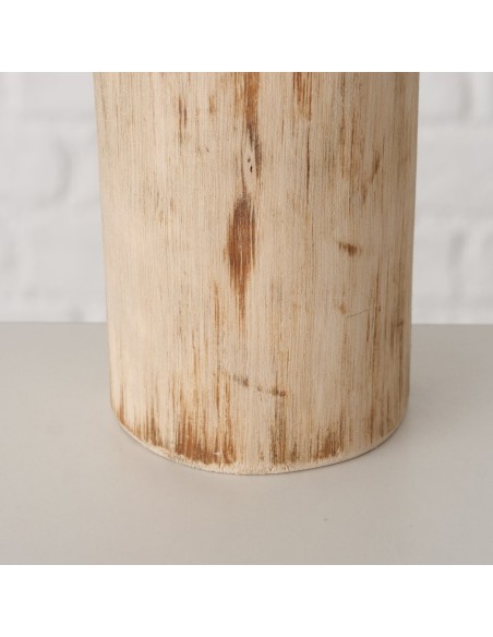 Portavelas Tempe redondo 14 cm eucalyptus decoración natural elegante resistente