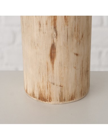 Portavelas Tempe Redondo 22 cm Eucalyptus Decoración Elegante Natural