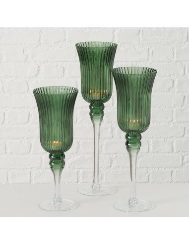 Windlight Manou Redondo Cristal 30cm  Decoración elegante y funcional