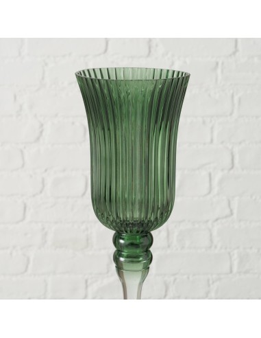 Windlight Manou Redondo Cristal 35cm - Elegancia y Luz para tu Hogar