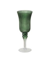 Windlight Manou Redondo Cristal 40cm | Decoración elegante y funcional