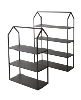 Estantería 158 cm Alto 38 cm Ancho Diseño Vertical Compacto y Resistente