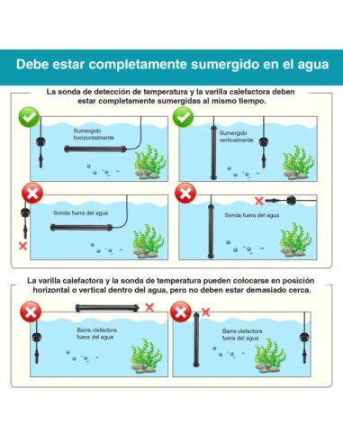 CALENTADOR TITANIO CON SONDA 200W