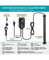 CALENTADOR TITANIO CON SONDA 100W
