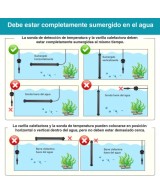 CALENTADOR TITANIO CON SONDA 100W