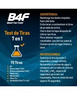 Test de Tiras B4F 7 en 1 para Acuarios | 75 Medidas Precisas