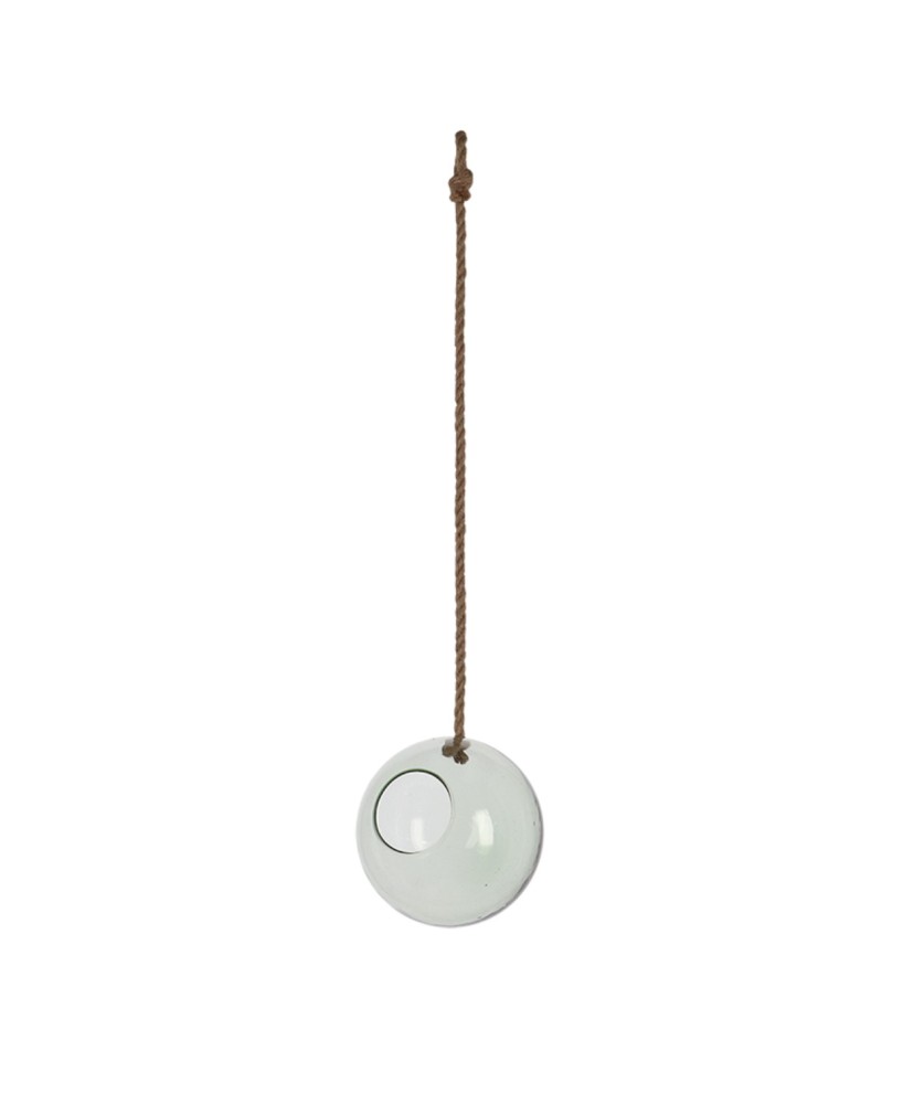 Percha de Bolas de Vidrio Reciclado S | Decoración Sostenible y Artesanal  Endanea