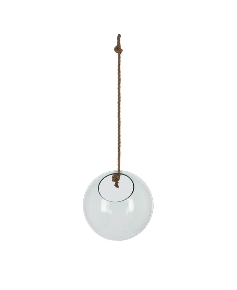 Percha de Bolas de Vidrio Reciclado M | Decoración Artesanal y Sostenible  Endanea