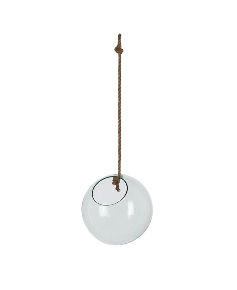 Percha de Bolas de Vidrio Reciclado M | Decoración Artesanal y Sostenible  Endanea