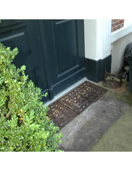 Felpudo de Hierro S - Felpudo pequeño resistente para entradas compactas