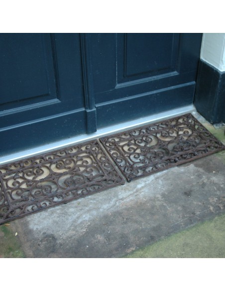 Felpudo de Hierro S - Felpudo pequeño resistente para entradas compactas