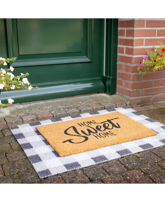 Felpudo Sweet Home  Diseño Acogedor y Resistente para Entradas | Endanea Garden