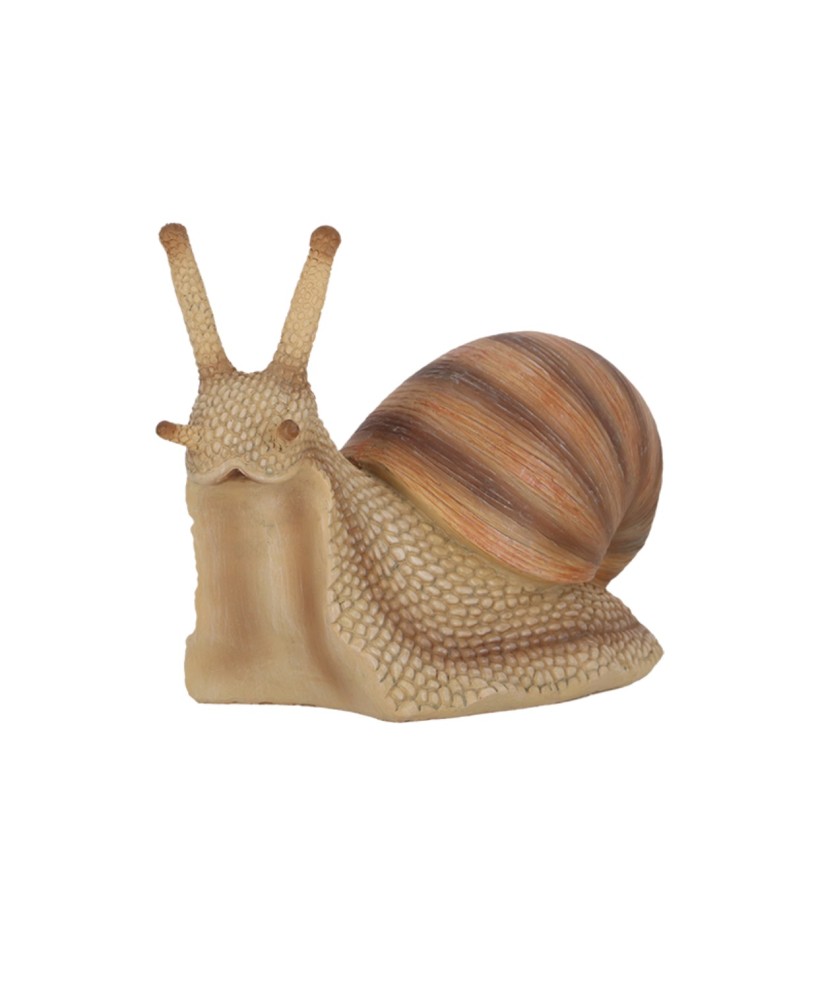 Figura Caracol L  Decoración grande y resistente para jardín y hogar