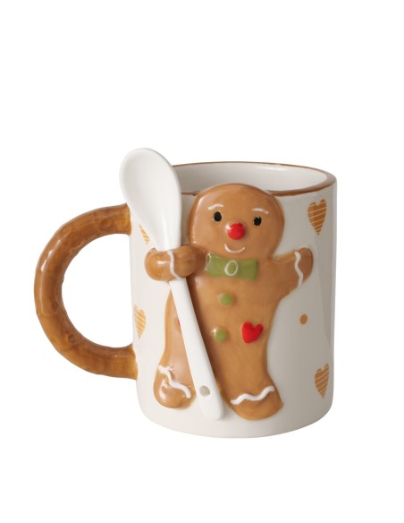 Taza Jumbo de gres 520 ml | Taza grande para bebidas calientes