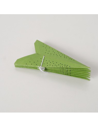 Adorno colgante Kassina estrella bamboo verde 16.5 cm altura 50 cm diámetro