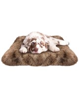 Cuna Premier Silk Marrón 50cm | Confort y elegancia para gatos y perros pequeños  Endanea Mascotas