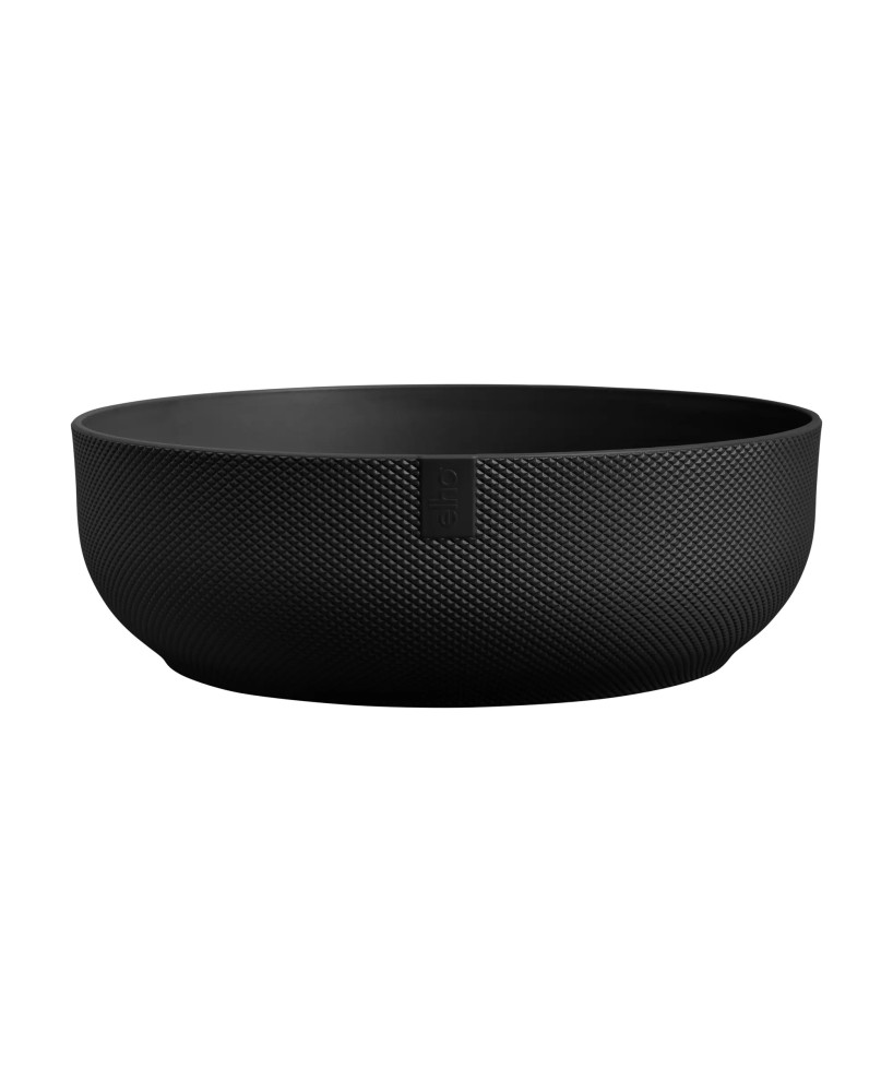 Maceta Jazz Cuenco 28cm Living Negro - Macetas Modernas para Jardín y Hogar