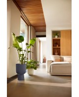 Maceta Vibes Fold Copa 30cm Antracita elegante y moderna para interiores y exteriores