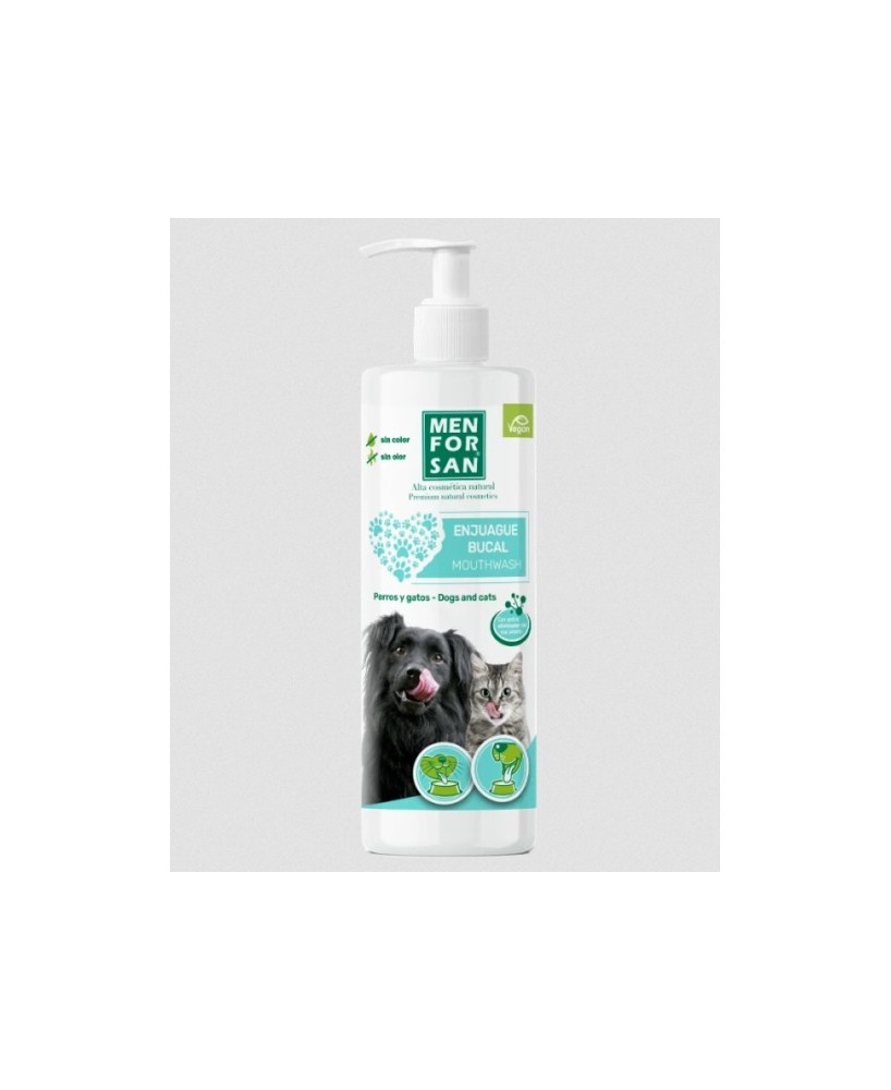 Enjuague Bucal Antisarro 500ML para Perros y Gatos - Endanea Mascotas