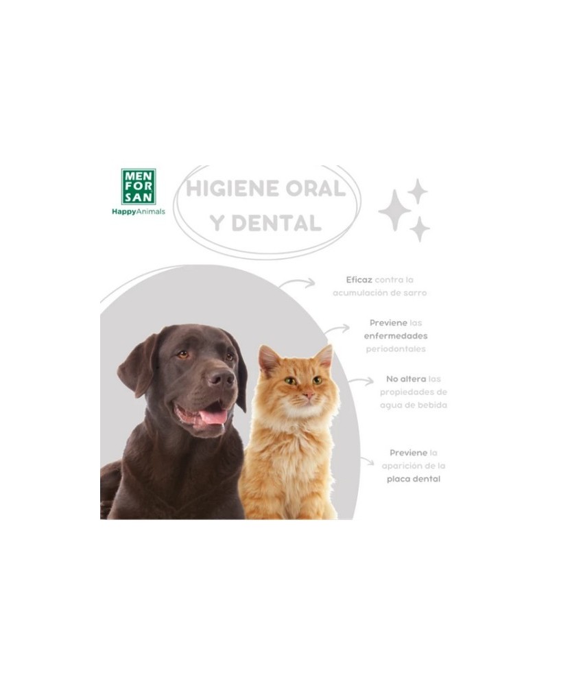 Enjuague Bucal Antisarro 500ML para Perros y Gatos - Endanea Mascotas
