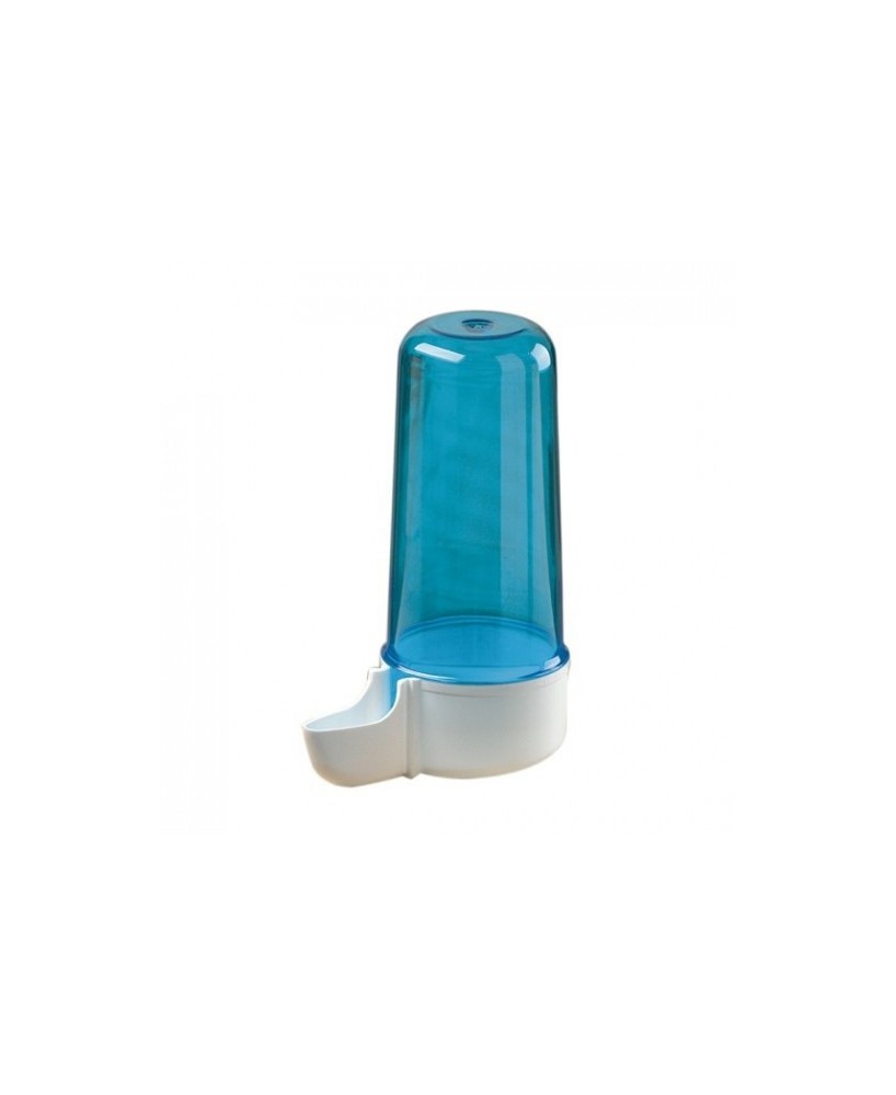 Bebedero Exterior Grande Azul 200ml - Resistente y Fácil de Limpiar para Mascotas