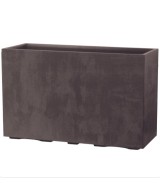 Maceta Muro Millennium R RA 98cm Marrón  Resistente y Elegante para Balcones y Jardines