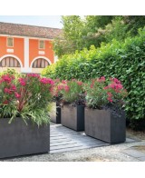 Maceta Muro Millennium R RA 98cm Marrón  Resistente y Elegante para Balcones y Jardines