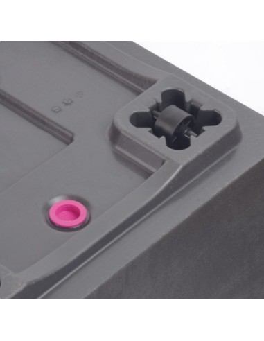 Maceta Muro Millennium R RA 98cm Antracita | Decoración Exterior y Jardín