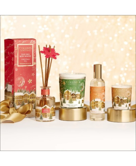 Ramo Perfumado 100ml Té de Navidad  Fragancia Cálida y Festiva para el Hogar y Oficina