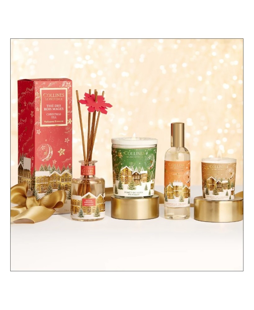 Ramo Perfumado 100ml Té de Navidad  Fragancia Cálida y Festiva para el Hogar y Oficina