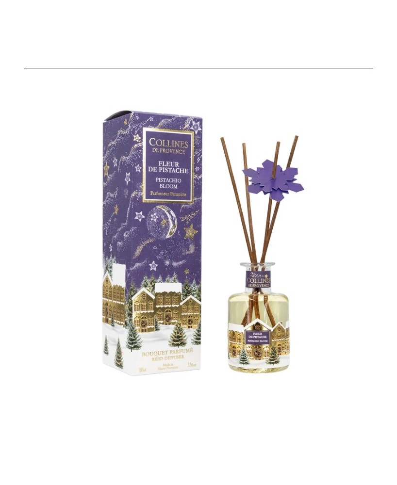 Ramo Perfumado 100ml Flor de Pistacho  Fragancia Suave y Elegante para el Hogar y Oficina