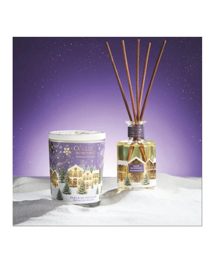 Ramo Perfumado 100ml Flor de Pistacho  Fragancia Suave y Elegante para el Hogar y Oficina