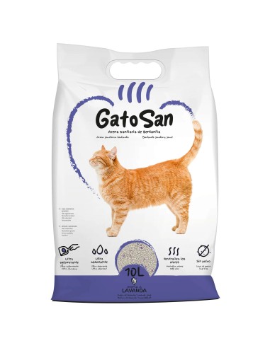 GATOSAN ARENA SANITARIA LAVANDA 10L