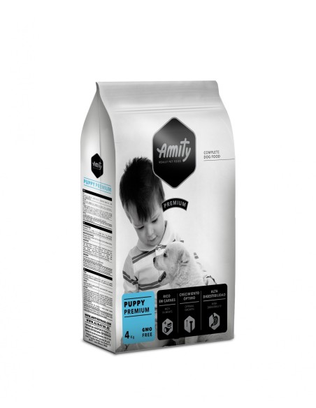 Amity Premium Puppy Pollo 4kg | Pienso para Cachorros Nutritivo y Equilibrado
