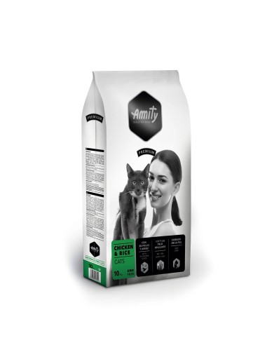 Amity Premium Cat Adult Pollo 10kg - Pienso completo para gatos adultos
