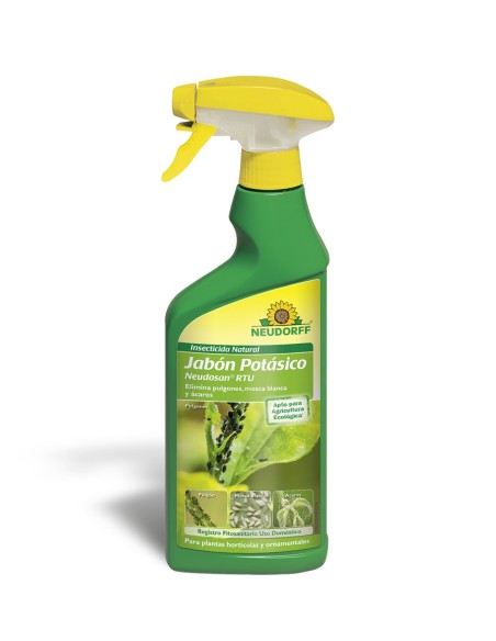 Jabón Potásico Neudorff 500ml  Control Natural de Plagas para Plantas

