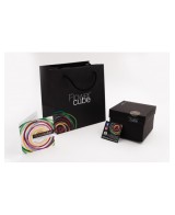 Flowercube Rosa 8x8 Packaging Azul Cielo | Rosa Preservada Elegante | Endanea Garden