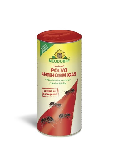 Antihormigas Polvo 250g Loxiran Neudorff | Control Natural y Rápido de Hormigas

