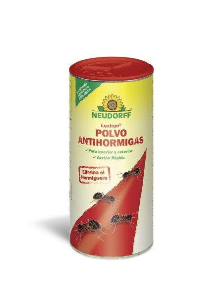 Antihormigas Polvo 250g Loxiran Neudorff | Control Natural y Rápido de Hormigas

