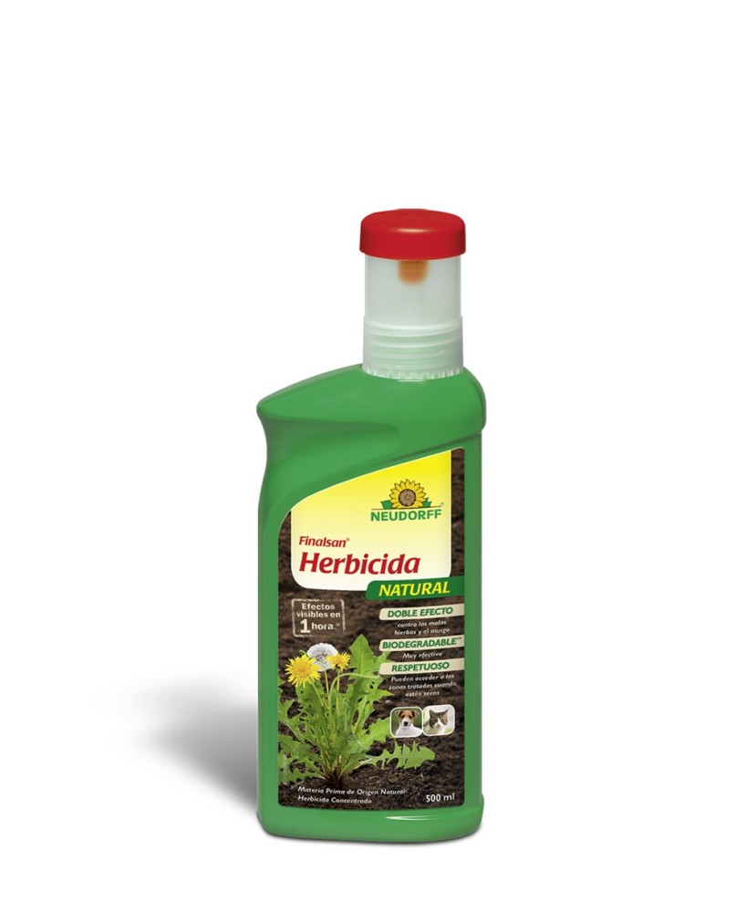 Herbicida Total 500ml Finalsan Neudorff  Control ecológico de malas hierbas

