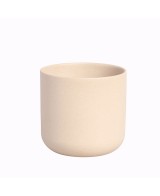 Maceta Sita 18,5x18 cm Arena Diseño Moderno y Elegante para Interiores y Exteriores
