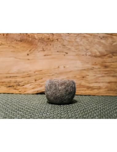Cuenco Lana D11,5 cm Gris | Decoración Moderna para Hogar y Jardín | Endanea Garden